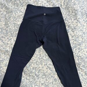 Lululemon Align Legging, Navy Blue, Size 6